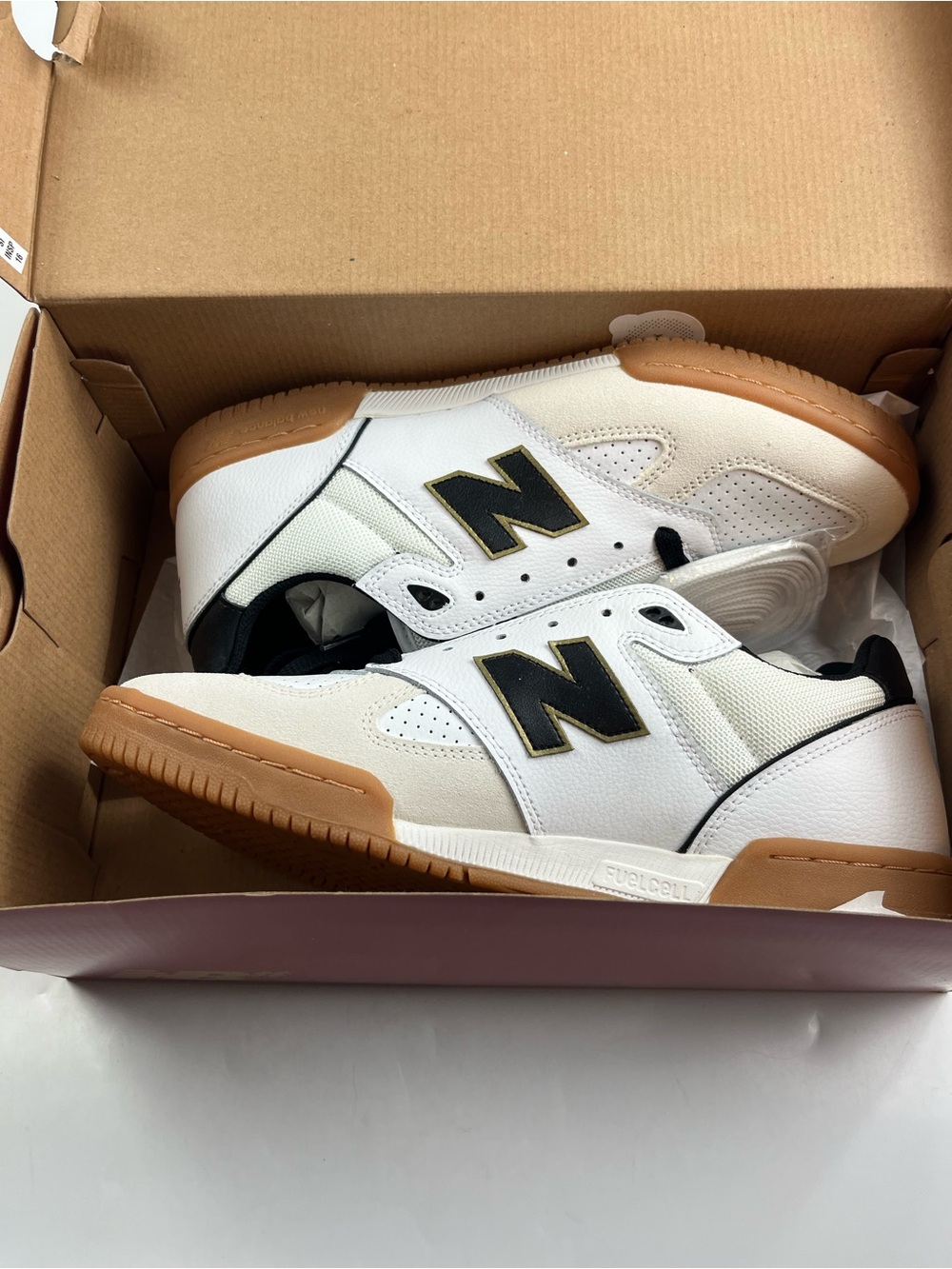 New Balance NB Numeric Tom Knox 600 NM600V1 White Men's Size 11.5 D